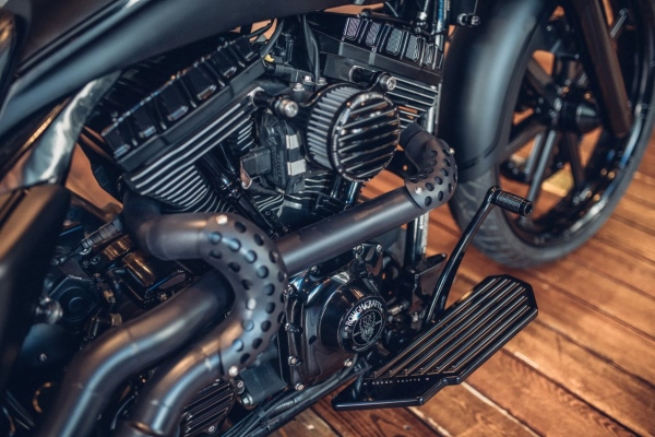 Impozantni Harley Davidson Bagger motor