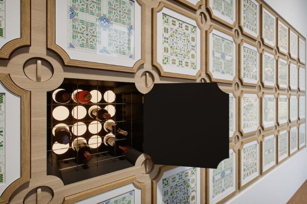 Najluksuznije police za vino poput umetničkog dela