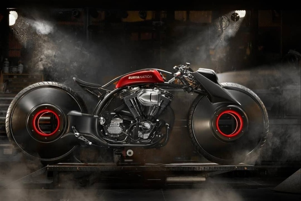 Unikatno tjunirani Harley-Davidson