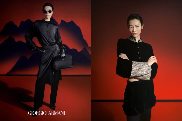 Liu Wen pozira u Giorgio Armani kampanji za jesen/zimu 2021