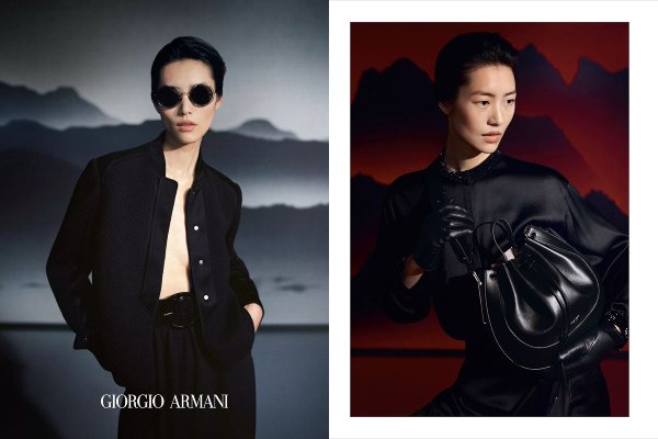 Liu Wen pozira u Giorgio Armani kampanji za jesen/zimu 2021