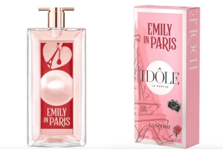 Recite "Bonjour" novom parfemu Lancome Idôle Emily in Paris
