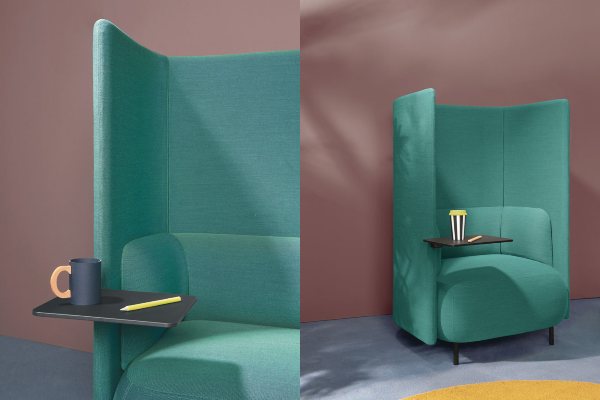 Buddyhub by Pedrali - nova pametna fotelja koja može postati kućna kancelarija