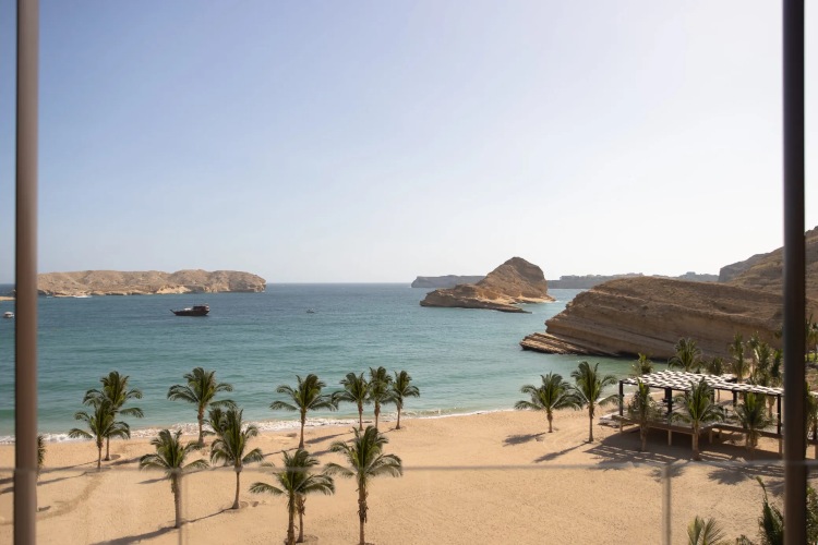 Plaža pored hotela Jumeirah Muscat Bay