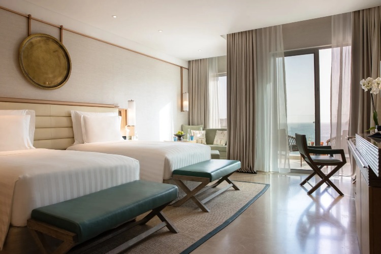 Spavaća soba u hotelu Jumeirah Muscat Bay