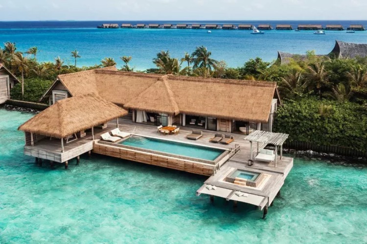 Waldorf Astoria Maldives Ithaafushi, atol Južni Male, Maldivi