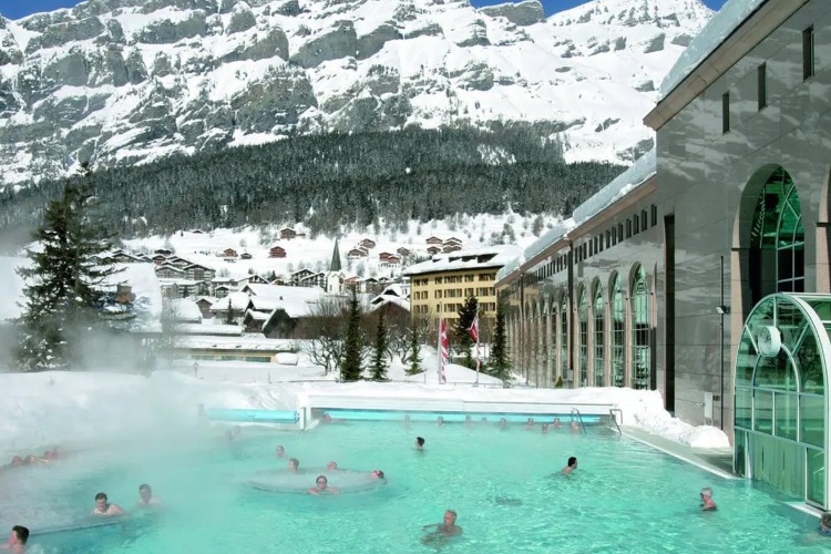 Spa centar Walliser Alpentherme u Švajcarskoj