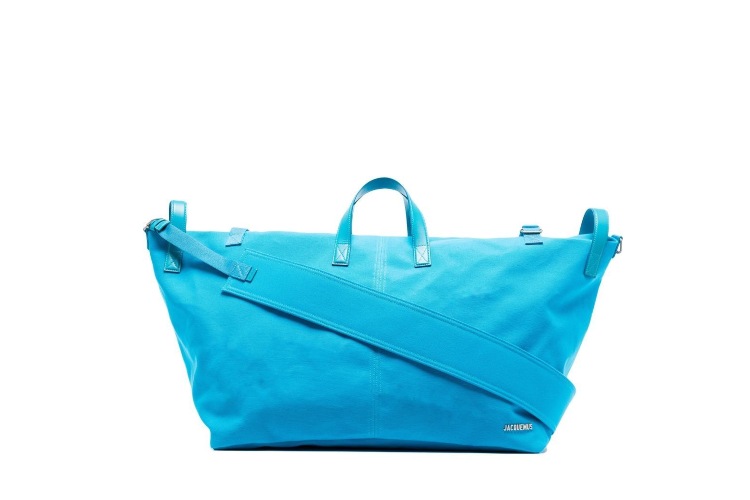 Plava torba od platna Jacquemus