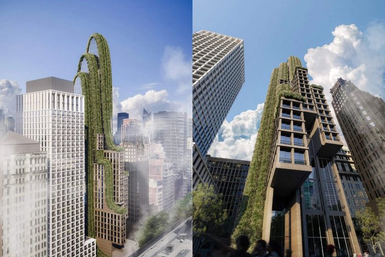 Fasada nebodera ispunjena ljiljanima može zauvek promeniti horizont Njujorka