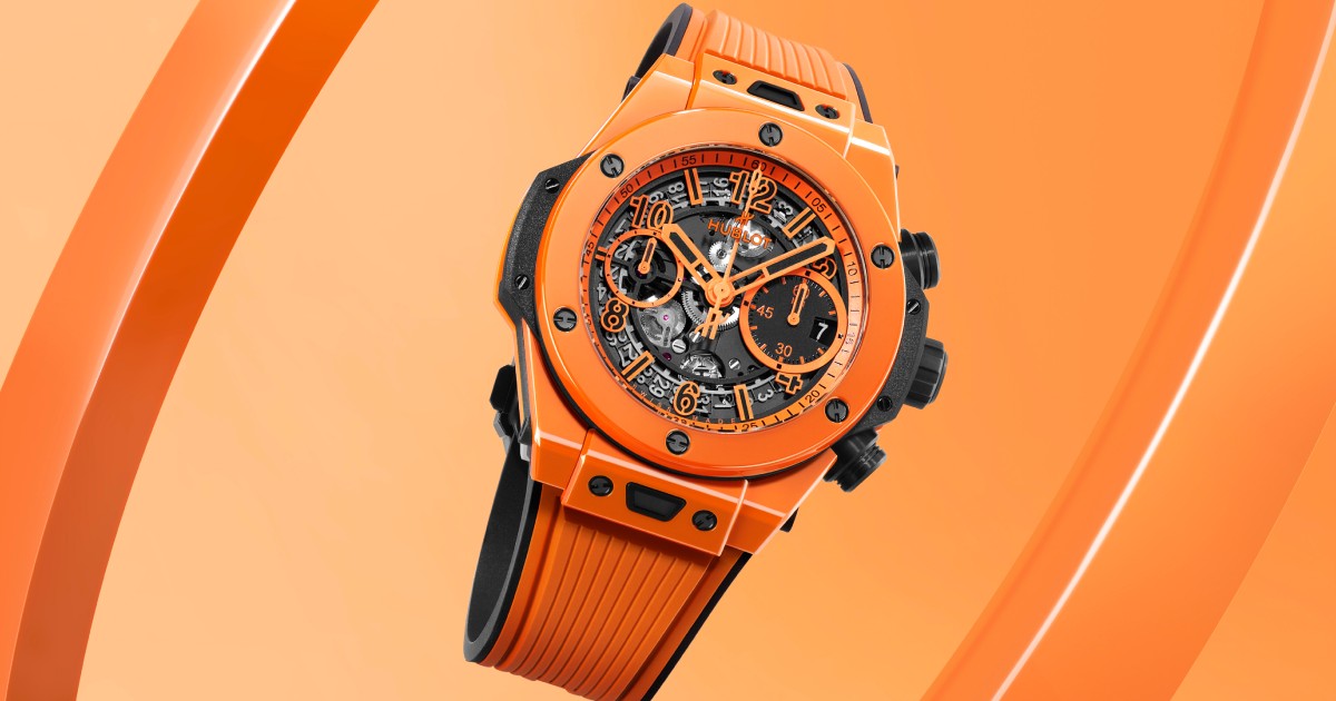 Hublot otkriva inovativni ivopisno narand asti kerami ki Big Bang sat