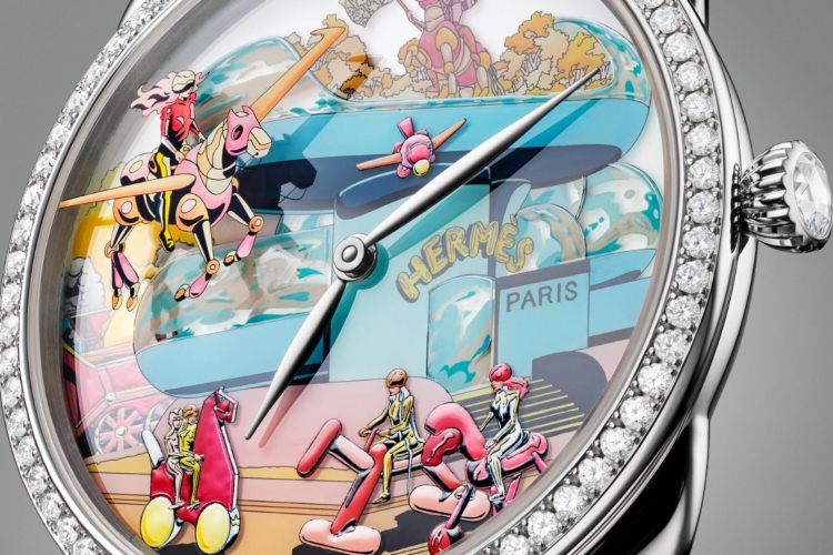 Hermès Arceau Locomotion: Limitirana oda pop-artu, pokretu i preciznosti