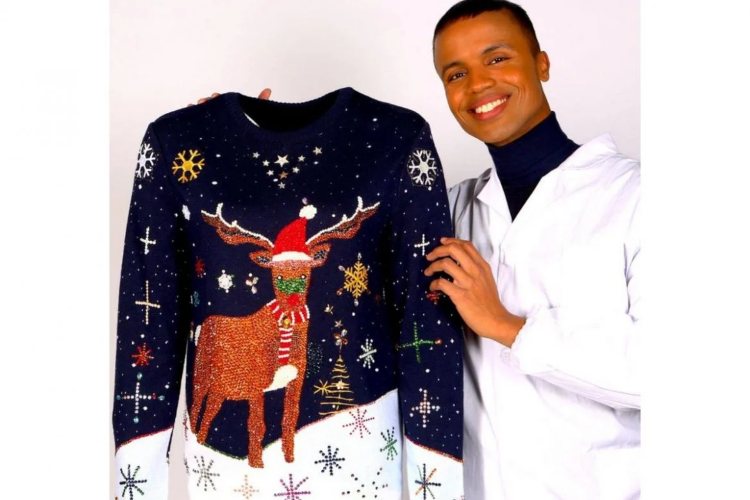 This is the most expensive ugly Christmas sweater