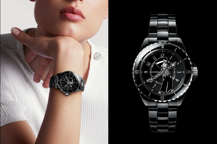 Chanel Ref.H5241 J12 Mademoiselle 38mm Watch Self-winding Ceramic RF 87262  for sale online