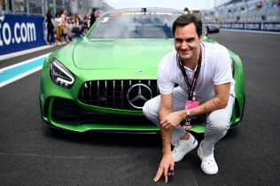 Federer je predstavio još jedan novi Rolex na Formuli 1 u Majamiju