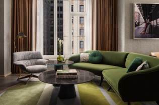 Four Seasons Hotel New York Downtown debituje luksuznim apartmanima koje je dizajnirao Bill Rooney Studio