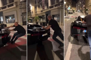 Pokvareni Bugatti Chiron: neočekivani incident na ulicama Monaka