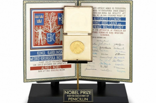 Neverovatno ali istinito: na prodaju Nobelova nagrada za otkriće penicilina
