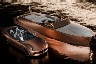 Maserati predstavlja luksuzni električni gliser Tridente