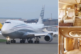 Pogledajte unutrašnjost ultra-luksuznog Boeing 747 aviona vrednog 400 miliona dolara koji je katarska kraljevska porodica poklonila SAD