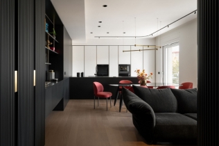 Listone Giordano u centru pažnje u Casa Melluso – elegantnom stanu na padinama Vezuva