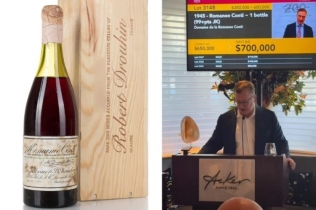 Najskuplje vino na svetu: boca iz 1945. godine prodata za neverovatnih 812.500 dolara