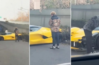 Da li je ovo najnesrećniji Ferrari na svetu? LaFerrari od 4 miliona dolara ponovo slupan u Šangaju