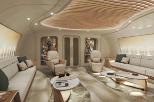 Boeing 777X pretvoren u vilu na nebu vrednu pola milijarde dolara: Privatni avion sa mermernim spa centrom, digitalnim zidovima i spavaćom sobom većom od mnogih njujorških stanova