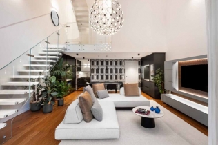 Savremena urbana vila u Milanu: projekat privatnog apartmana u Washington distriktu