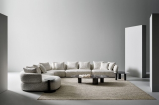 Bonaldo pokazuje kako će izgledati luksuzne dnevne sobe budućnosti kroz novu sofa kolekciju
