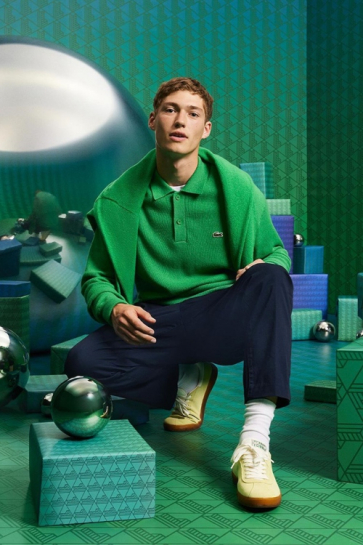 Lacoste praznična kampanja 2023: Sportska elegancija u zelenim nijansama