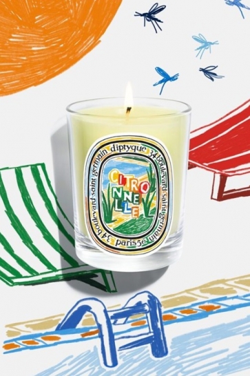 Diptyque letnja sveća Citronnelle je mediteranski odmor za vaša čula
