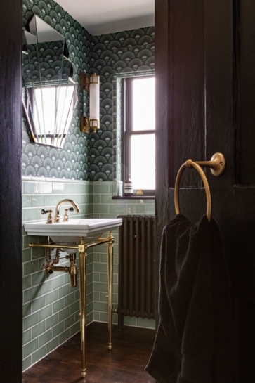 Art Deco kupatila: Povratak glamura kroz tapete Divine Savages